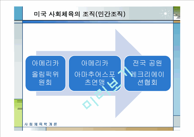 5000원][선진국의 사회체육] 미국, 일본, 독일, 덴마크, 영국, 프랑스, 호주, 중국의 사회체육 현황과 국내 사회체육 활성화 방안.pptx